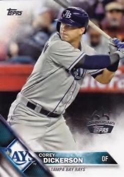 2016 Topps - 65th Anniversary #570 Corey Dickerson Front
