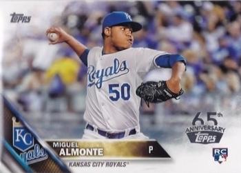 2016 Topps - 65th Anniversary #606 Miguel Almonte Front