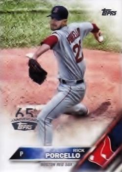 2016 Topps - 65th Anniversary #608 Rick Porcello Front