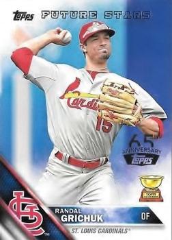 2016 Topps - 65th Anniversary #656 Randal Grichuk Front