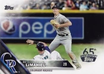 2016 Topps - 65th Anniversary #661 DJ LeMahieu Front