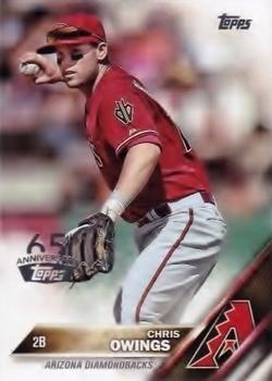 2016 Topps - 65th Anniversary #687 Chris Owings Front