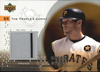 2002 Upper Deck - The People's Choice #PJ-BG Brian Giles  Front