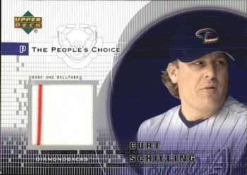 2002 Upper Deck - The People's Choice #PJ-CS Curt Schilling  Front