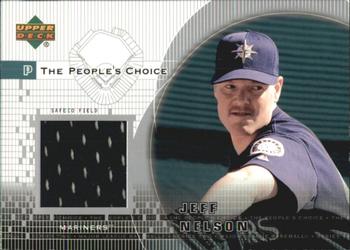 2002 Upper Deck - The People's Choice #PJ-JN Jeff Nelson  Front