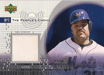 2002 Upper Deck - The People's Choice #PJ-MP Mike Piazza  Front