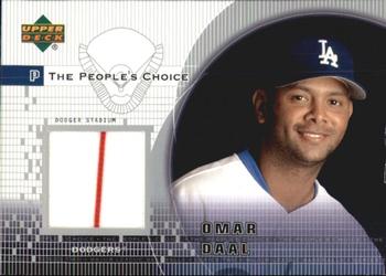 2002 Upper Deck - The People's Choice #PJ-OD Omar Daal  Front