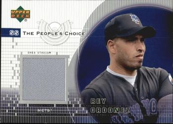 2002 Upper Deck - The People's Choice #PJ-RO Rey Ordonez  Front