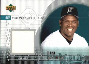 2002 Upper Deck - The People's Choice #PJ-TR Tim Raines Front