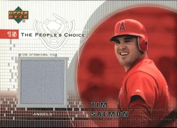 2002 Upper Deck - The People's Choice #PJ-TS Tim Salmon  Front