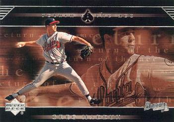 2002 Upper Deck - Return of the Ace #RA2 Greg Maddux  Front