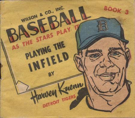 1955 Wilson Franks Baseball Books #Book 3 Harvey Kuenn Front