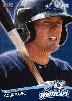 2012 Choice West Michigan Whitecaps #01 Colin Kaline Front