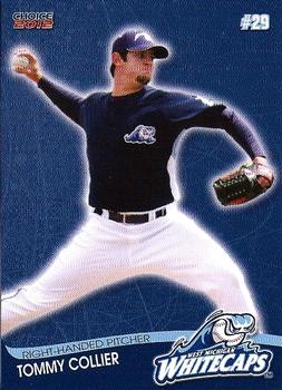2012 Choice West Michigan Whitecaps #06 Tommy Collier Front