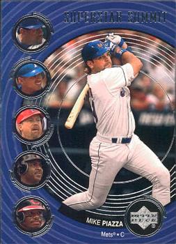 2002 Upper Deck - Superstar Summit (Series 1) #SS5 Mike Piazza  Front