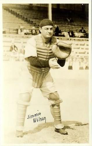 1939 Orcajo Cincinnati Reds Postcards (PC786) #NNO Jimmie Wilson Front
