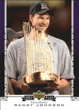 2002 Upper Deck - UD Plus Hobby #UD60 Randy Johnson  Front