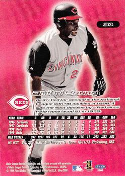 2000 Ultra #31 Dmitri Young Back