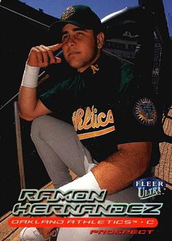 2000 Ultra #278 Ramon Hernandez Front