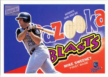 2003 Bazooka - Blasts Relics #BB-MS Mike Sweeney Front
