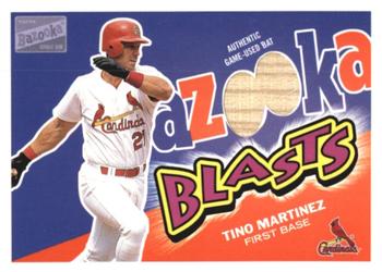 2003 Bazooka - Blasts Relics #BB-TM Tino Martinez Front