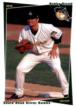 2010 Grandstand South Bend Silver Hawks #NNO Bobby Stone Front