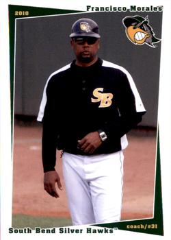 2010 Grandstand South Bend Silver Hawks #NNO Francisco Morales Front