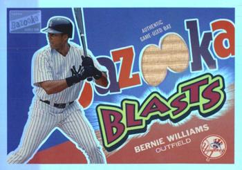 2003 Bazooka - Blasts Relics Parallel 25 #BB-BW Bernie Williams Front