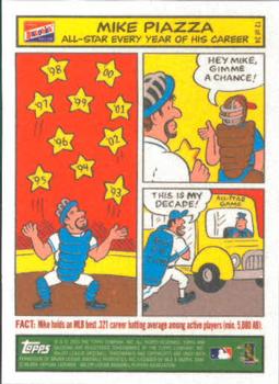 2003 Bazooka - Comics #12 Mike Piazza Front