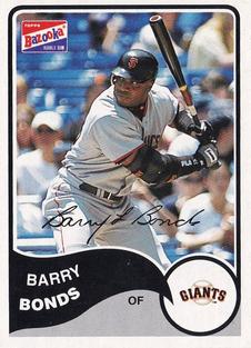 2003 Bazooka - Minis #100 Barry Bonds Front