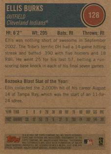2003 Bazooka - Minis #128 Ellis Burks Back