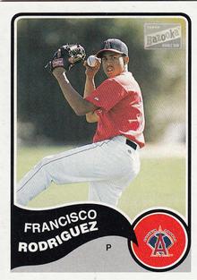 2003 Bazooka - Minis #133 Francisco Rodriguez Front