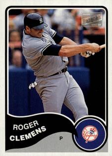 2003 Bazooka - Minis #150 Roger Clemens Front