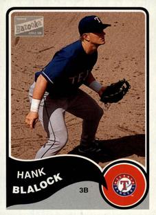 2003 Bazooka - Minis #242 Hank Blalock Front