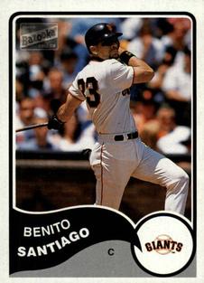 2003 Bazooka - Minis #279 Benito Santiago Front