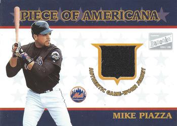 2003 Bazooka - Piece of Americana Relics #PA-MP Mike Piazza  Front