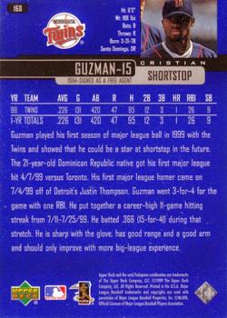 2000 Upper Deck #160 Cristian Guzman Back