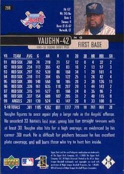 2000 Upper Deck #298 Mo Vaughn Back