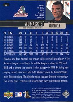 2000 Upper Deck #37 Tony Womack Back