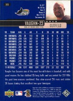 2000 Upper Deck #505 Greg Vaughn Back