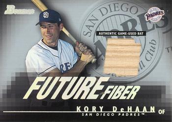 2003 Bowman - Future Fiber Bats #FF-KD Kory DeHaan Front