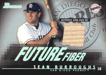 2003 Bowman - Future Fiber Bats #FF-SB Sean Burroughs Front