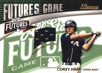 2003 Bowman - Futures Game Jerseys #FG-CH Corey Hart Front