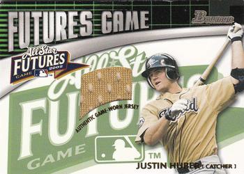 2003 Bowman - Futures Game Jerseys #FG-JH Justin Huber Front