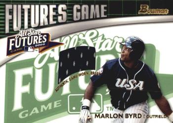 2003 Bowman - Futures Game Jerseys #FG-MB Marlon Byrd Front