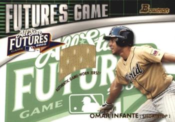 2003 Bowman - Futures Game Jerseys #FG-OI Omar Infante Front