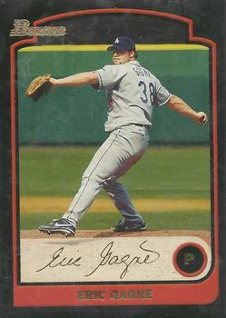 2003 Bowman - Gold #124 Eric Gagne Front