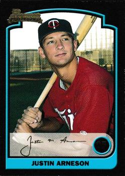 2003 Bowman - Gold #173 Justin Arneson Front