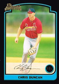 2003 Bowman - Gold #207 Chris Duncan Front