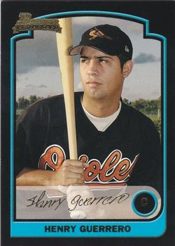 2003 Bowman - Gold #224 Henry Guerrero Front